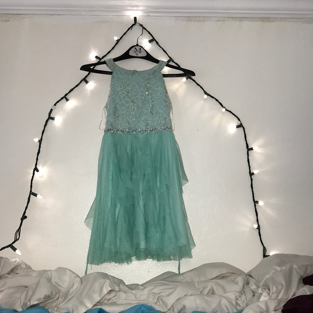 beautiful mint dress 👗